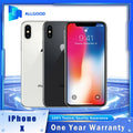Original iPhone X Mobile Phone 3D Touch 3GB RAM 64GB/256GB ROM Face ID 5.8" OLED Screen 12MP+7MP Hexa Core iphone x cellphone