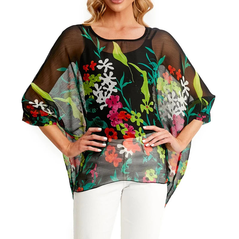 BHflutter 4XL 5XL 6XL Plus Size Women Blouse Sexy Off - View 2 | SAMAG