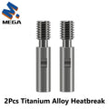 E3D V6 Heatbreak Heatsink Kit Titanium Alloy Bi-Metal Throat For Kingroon KP3S KP3S Pro S1 KP5L 3D Printer Parts Accessories