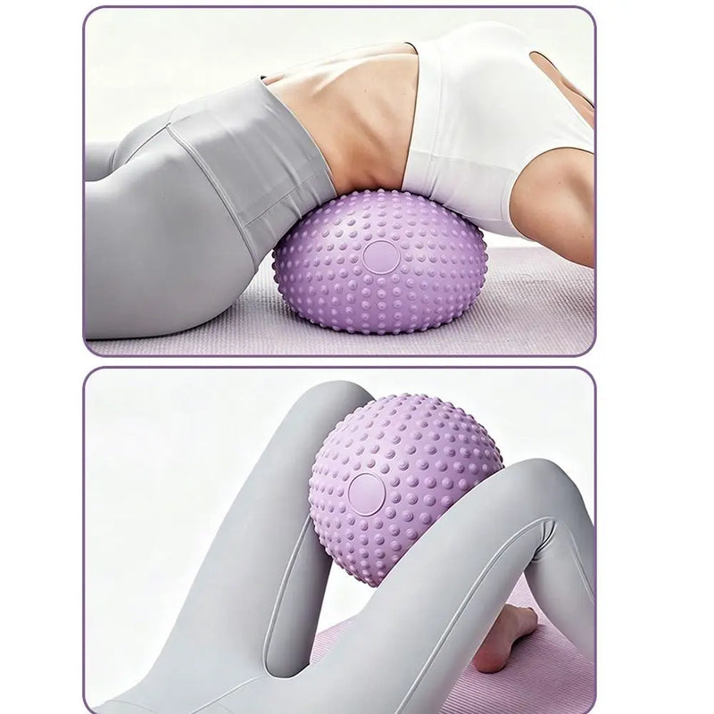 Household Deep Tissue Abdominal Pressure Ball PVC Thickened Fitness Yoga Ball Explosion-proof Anti-Burst Massage Ball Women