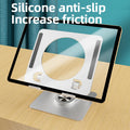 Desktop tablet stand, with hollowed-out heat dissipation, available in two options: rotatable and non-rotatable