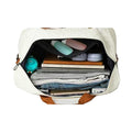 Convenient Shoe Pocket Motorbike Travel Bag Quilted Fabric, Lightweight Carry-on Duffle for Outdoor Weekend Short Trips