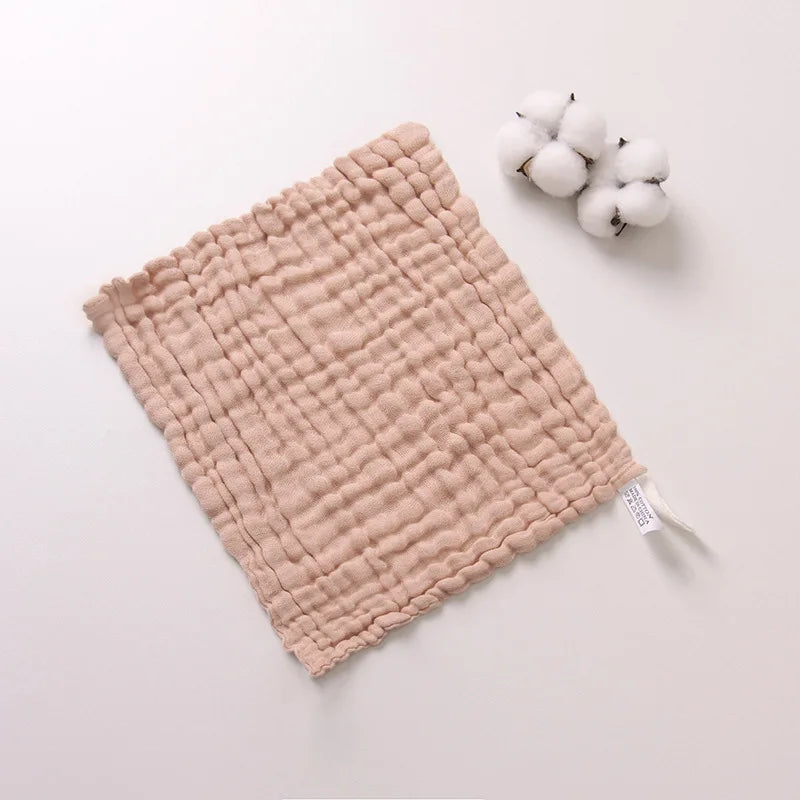 Six-layer gauze square towel 30 * 30 newborn baby towel face towel saliva towel Baby Face Towel Wipe Burp Cloths Absorbent Musli