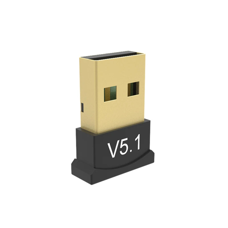 USB Bluetooth 5.1 Adapter Transmitter Receiver Bluetooth Audio Bluetooth Dongle Wireless USB Adapter for Computer PC Laptop