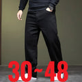 Extra Large Size 48 Men's Jean Straight Leg Loose Denim | SAMAG