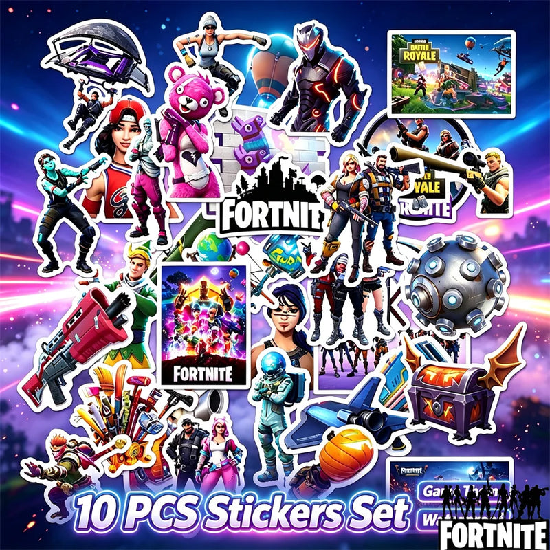 Original Fortnite Game Stickers Waterproof Vinyl Decals - View 9 | SAMAG