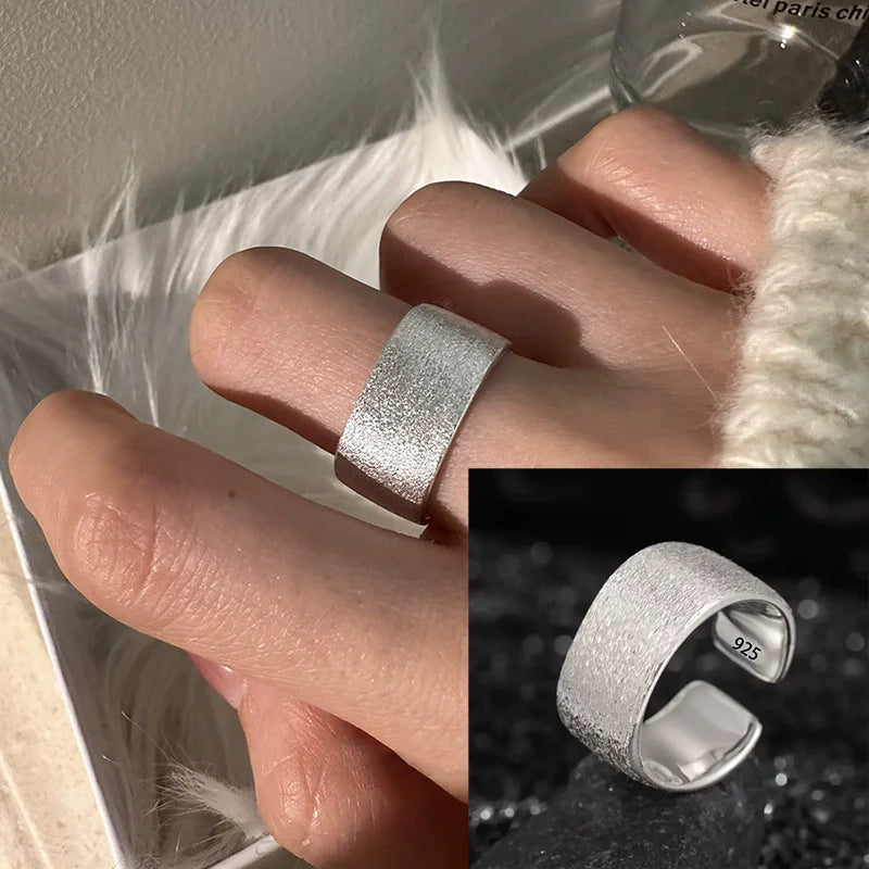 VENTFILLE 925 Sterling Silver Geometric Multilayer Round | SAMAG
