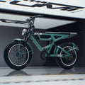 48V 1000W Fat Tire Electric Bicycle Aluminum Alloy Full Suspension Off-Road E-Bike for Adults 20 Inch Lithium Battery