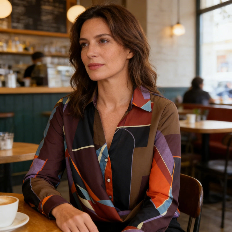 Elegant Women Blouse Spring and Autumn Temperament - View 2 | SAMAG