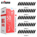 STIGMA 50PCS Mixed Professional Tattoo Cartridge Needles with Membrane Safety Cartridges Disposable Tattoo Needle