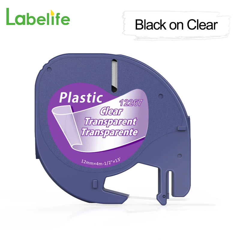Labelife 91201 12267 91200 Compatible for DYMO LetraTag - Visuel 8 | SAMAG