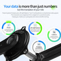 GEOID PM500 Road Bike Power Meter 110BCD 4-Bolt Crankset 24mm Spindle ANT+ Bluetooth Compatible for Shimano