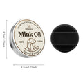Mink Oil Leather Care Kit with Free Application Sponge - Softens, Protects & Extends Life of Your Favorite Leather Items