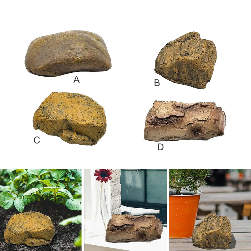 Hide A Key Fake Rock Waterproof Hider for Outside Landscaping Yard - View 4 | SAMAG