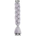 100g 24inch Jumbo Braiding Hair Synthetic Braiding Hair Braid in Hair Extensions Braids Hair for Twist for Daily Cosplay