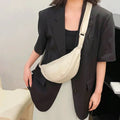 Nylon Hobos Chest Shoulder Dumpling Bag Large Capacity Travel Crossbody Half Moon Belt Messenger for Women Bags Wholesale