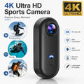 4K/1080P  Mini Magnetic Action Camera HD WiFi Wireless Body Mount POV Holder Bodycam Vlogging Motorcycle Helmet Sports Video Cam