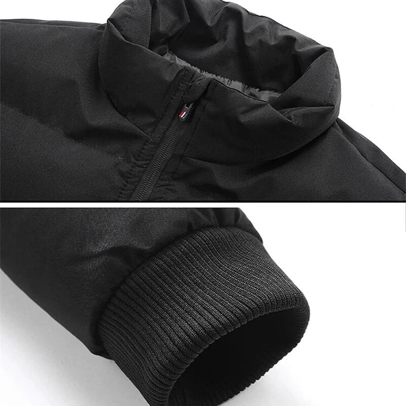 Winter Jacket Men's Lightweight Puffer Jacket Parker Coat Parker Jacket Thick Warm Winter Casual Cold Down Jacket Men Clothing