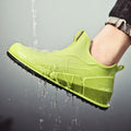 Men's rain shoes four seasons new soft sole anti-slip waterproof outdoor casual fishing water shoes chef kitchen work rain boots