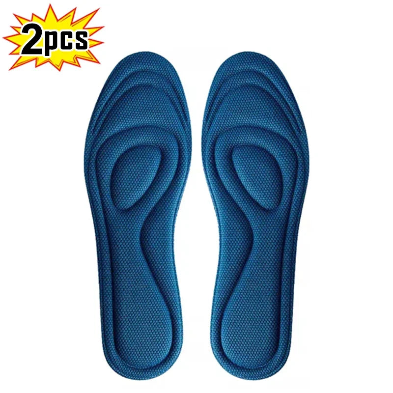 Memory Foam Orthopedic Insoles for Shoes Antibacterial Deodorization Sweat Absorption Insert Sport Shoes Running Pads