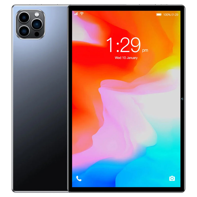 Global Version 10.1 Inch Tablet PC 3G Phone Call Octa Core Dual SIM Dual Cameras 4GB+64GB Android 13 WiFi Bluetooth Google Play