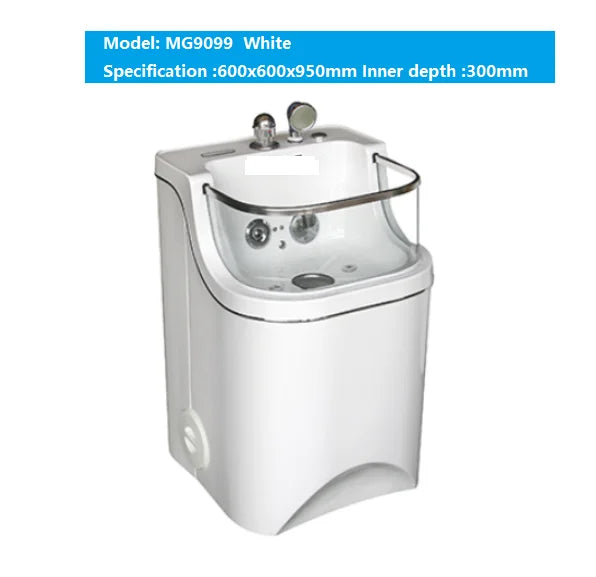 Dog Spa Bathtub with Ozone Pet Multifunctional Bathtub Adjustable Dog Surfing and Grooming Bathtub for Pet Spa