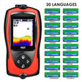 Sonar Fish Finder 45M Water Depth Rechargeable Wireless | SAMAG