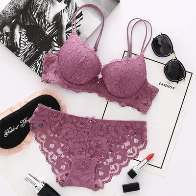 Lingerie Sexy Bra Set Women Push Up Lenceria Femme | SAMAG