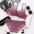 Lingerie  Sexy Bra Set  Women Push Up Lenceria Mujer Femme Underwire Langerie Girl Bralette Bras And Panty Feminina Lace Underwe
