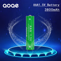 1.5V Rechargeable AA    AAA 4.8-3.8Ah Battery For Torch Toys Clock MP3 Player Replace Ni-Mh Battery