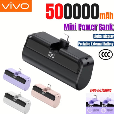 VIVO 500000mAh New Power Bank Large Capacity Super Fast | SAMAG
