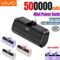 VIVO 500000mAh New Power Bank Large Capacity Super Fast Charging Portable Mini External Battery for Huawei Samsung iPhone