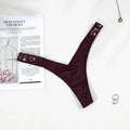 Sexy T-pants Letter PINK BLING Rhinestone Fashion Funhigh Waist Silk Fitness Traceless Women's Underwear Thong Panties G String