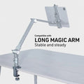 LEAPLIGHT Photography C Clamp Desk Camera Mount with 1/4" NATO for Photo Studio Video DSLR,Cameras, Desk, Rods, Hooks, Shelves