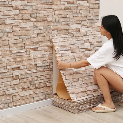 3D Self-Adhesive Wallpaper 70cm*1/5/10m Continuous | SAMAG