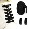 No Tie Shoe Laces Elastic Laces Sneakers Tennis Lock Shoelaces Without Ties Unisex Kids Adult Flat Shoelace Shoe Accessories