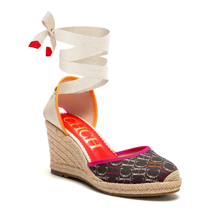 Women's High Heels Summer Espadrillle Platform Wedge 2025 Sandals Closed Toe Ankle Strap Lace up Beach Vacation Party 8cm