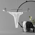 New underwear men's thong T pants front U raised sexy tanga hombre string transparent strap ice silk personality gay GTOPX MAN