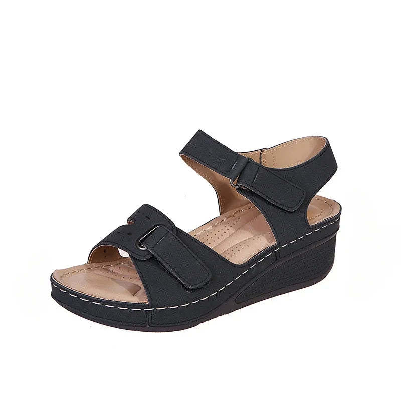 2025 New Sandals Shoes Women Soft Women's Sandals Slip on Walking Shoes Open Toe Slipper Party Footwear