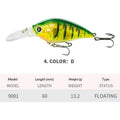 60mm 13.2g Crankbait Fishing Lures Floating Wobbler | SAMAG