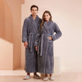 Fashionable double-sided thick plush nightgown women | SAMAG