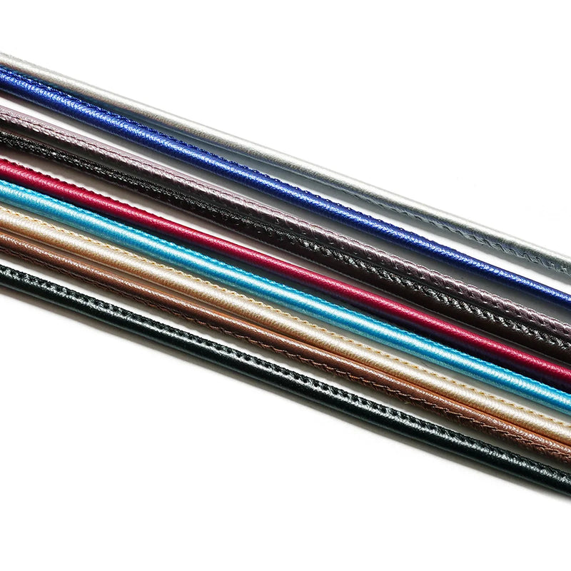 Sunglasses Lanyard Strap Necklace Braid Leather Eyeglass Glasses Chain Leather Cord Reading Glasses Eyewear Accessories