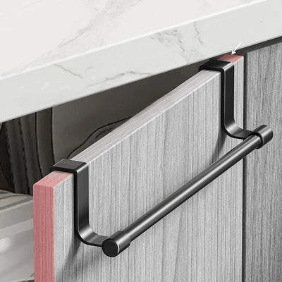 Towel Rod Steel Metal Wire Over Cabinet Rack Storage | SAMAG