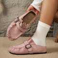 New Women Shoes Clogs for Women Fashion Cork Suede Mules Slippers Classic Cork Antislip for Outdoor Slippers with Arch Support