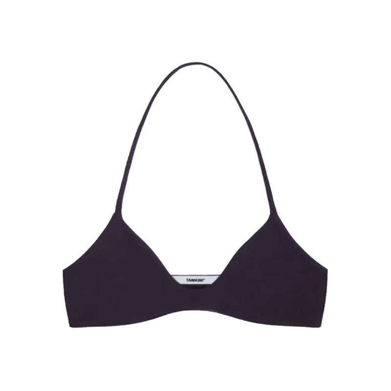 ANK Air Summer Top with Solid Color, Black and White Powder, Wide Shoulder Strap, I-Shaped Tank Top, Women's Sports, Daily Wear