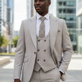 ST Cassy Full Men's Suits High Quality Elegant Slim Fit Formal Office and Leisure Banquet Groomsman Set Groom's Wedding Dress