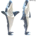 Large Size Thickened Warm Flannel Winter Pajamas Shark | SAMAG