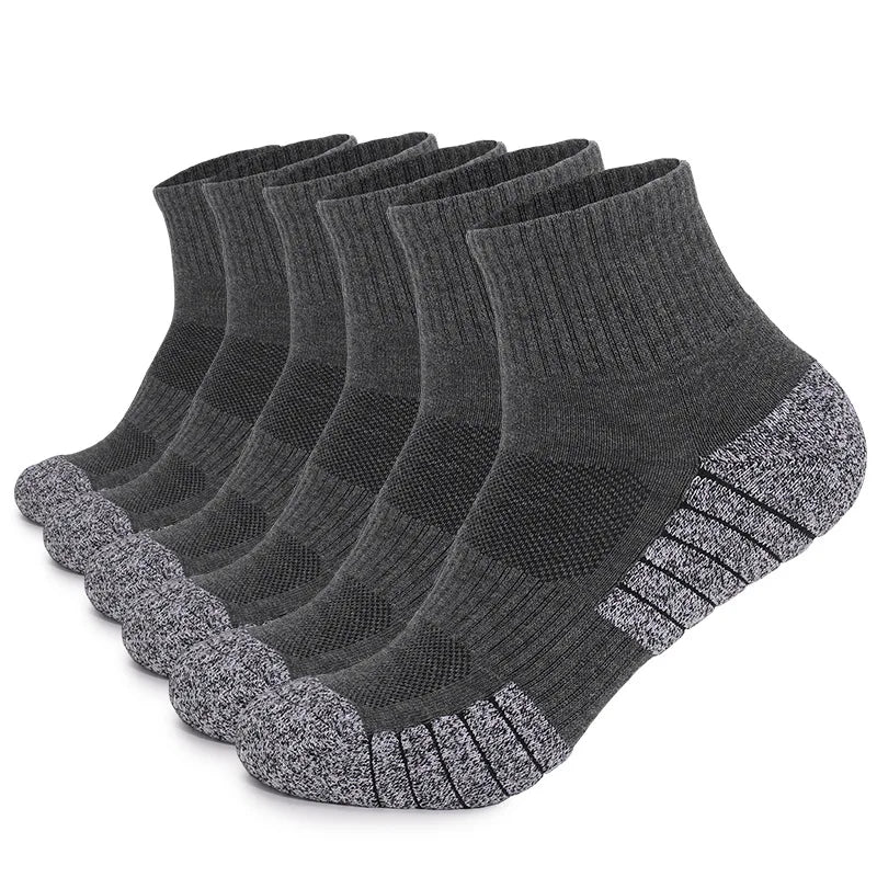 6 Pairs Outdoor Sports Socks Thickened Towel Bottomed | SAMAG