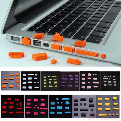 /set Universal Anti Dustproof Notebook Port Plug Silicone | SAMAG
