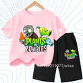 Children's Plants Vs. Zombies Short - Sleeved T - Shirt Set - View 11 | SAMAG